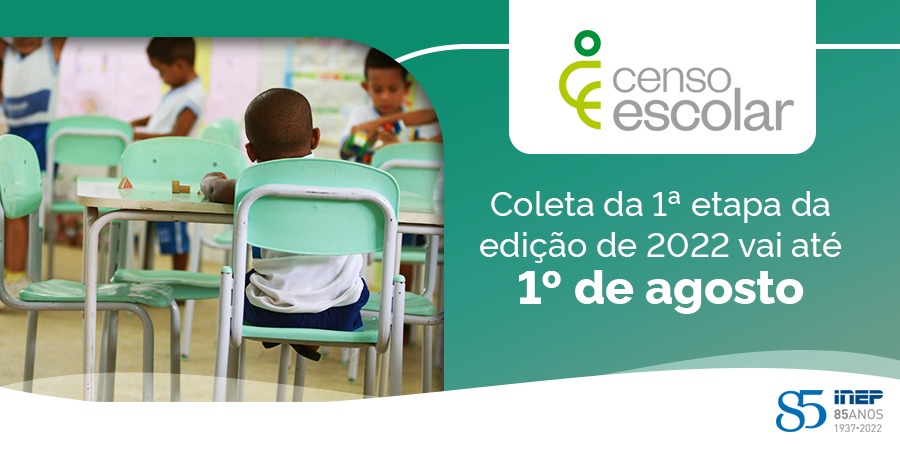 Coleta Da 1ª Etapa Do Censo Escolar 2022 Vai Até 1º De Agosto Conviva Educação 9889