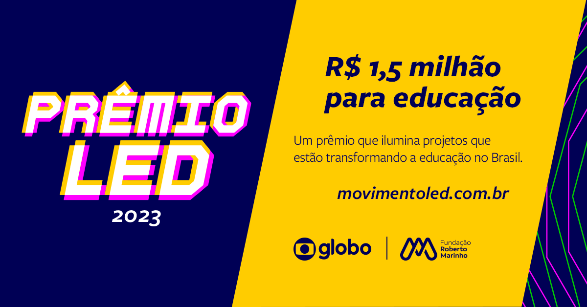 Abertas Inscrições Para 2ª Edição Do Prêmio Movimento Led Conviva