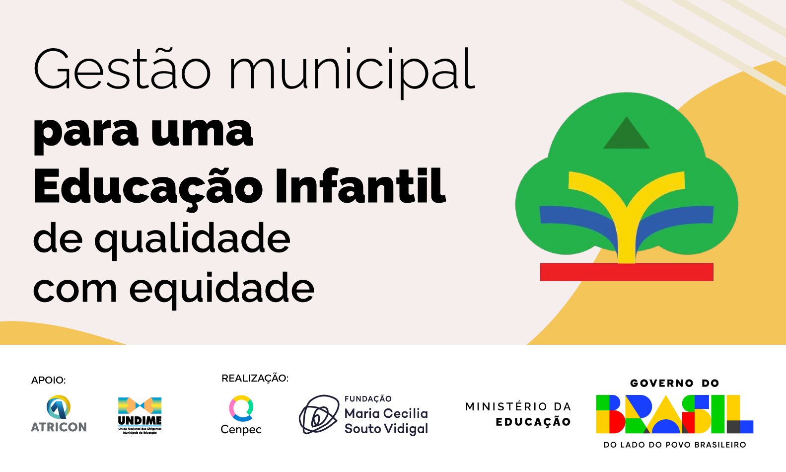Inscrições abertas: curso gestão municipal para uma Educação Infantil ...