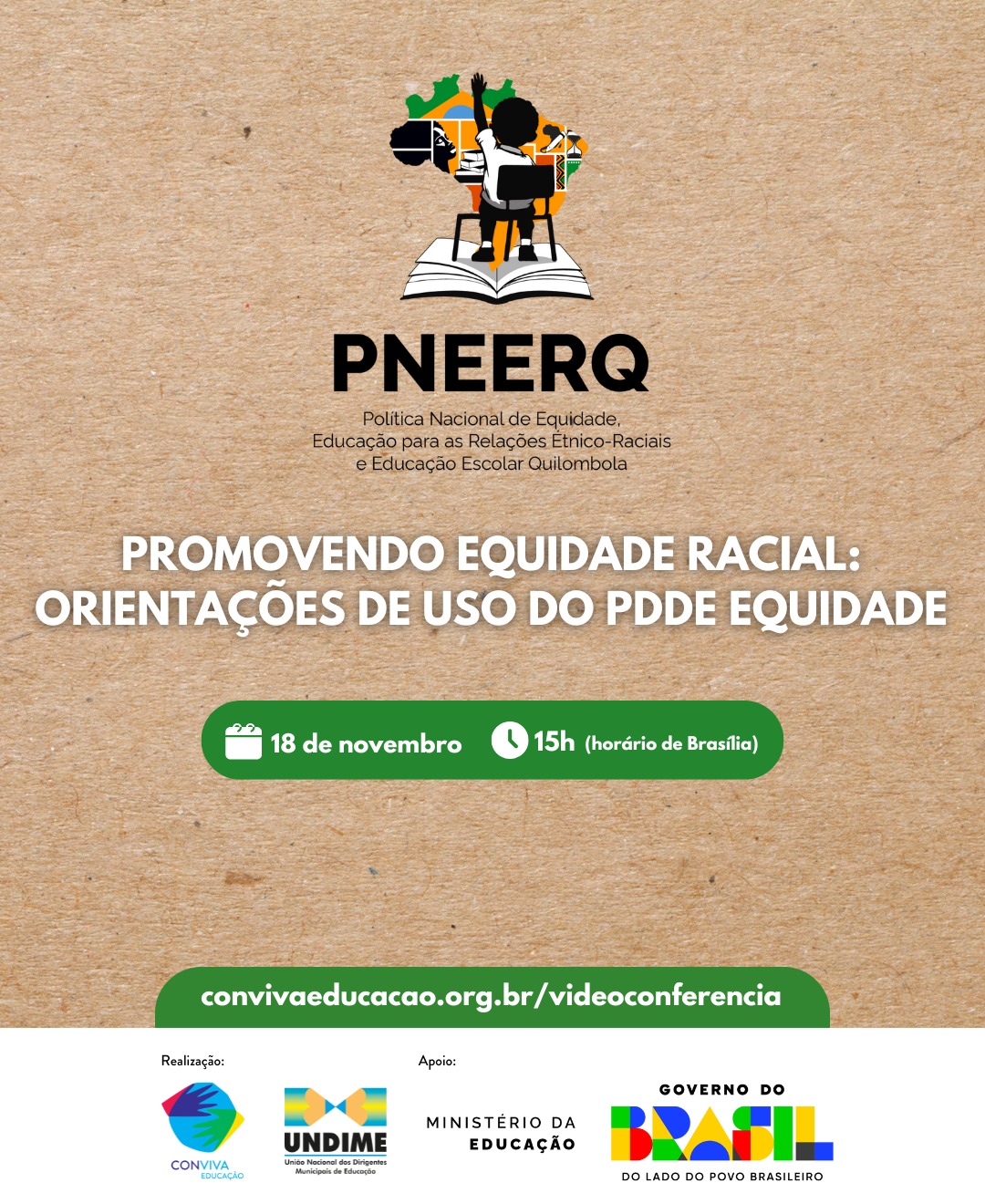 Videoconferência vai trazer orientações de uso do PDDE Equidade ...